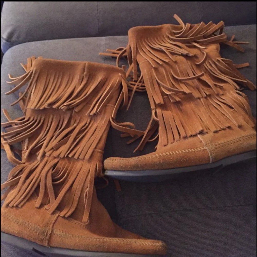Pre-loved Minnetonka  3 layer boots